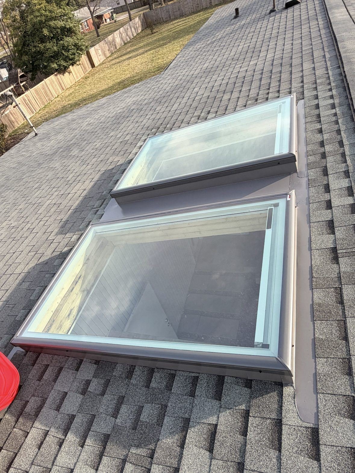 Skylight installation in Hendersonville