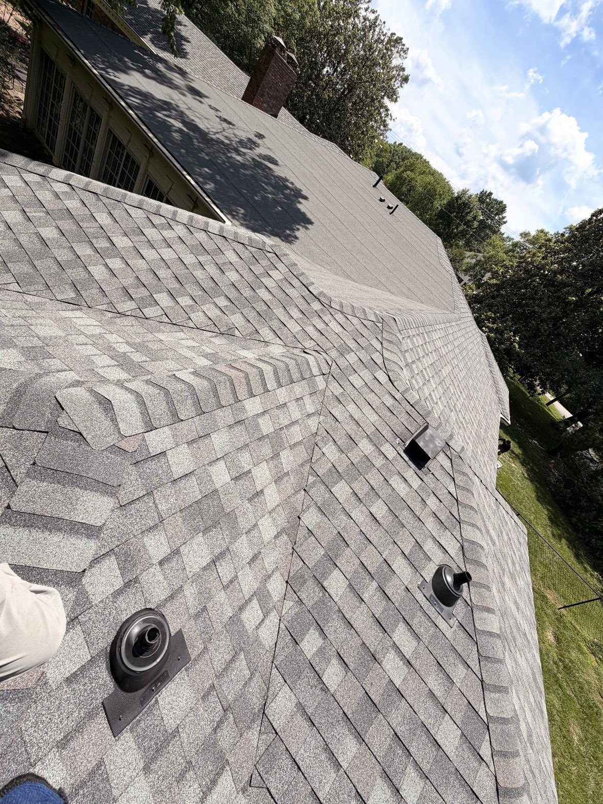 New roof installation in West Meade