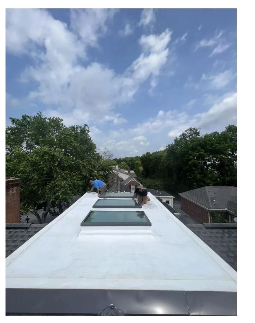 Skylight installation and sealing
